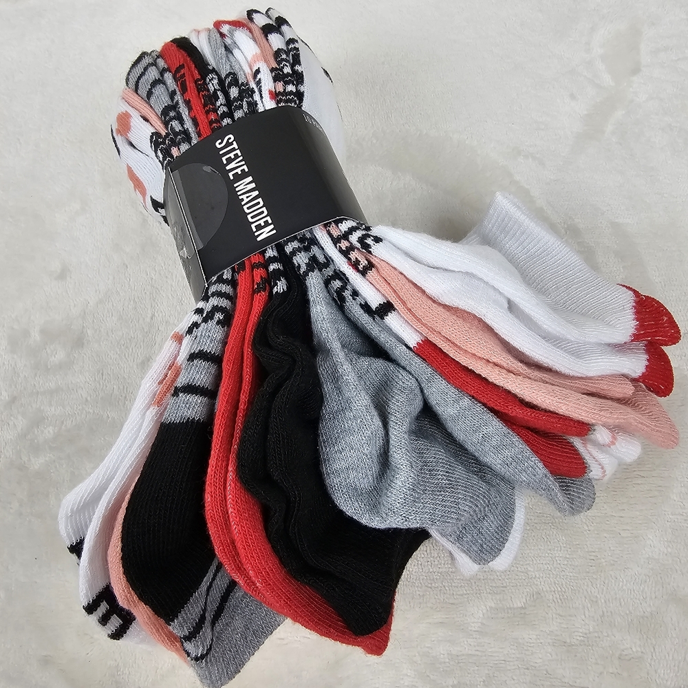 Steve Madden 10 Pairs of Low-Cut Socks